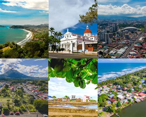 popular cities in costa rica.